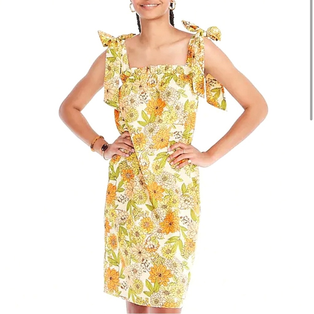 *NWT* J.Crew Zinnia floral dress